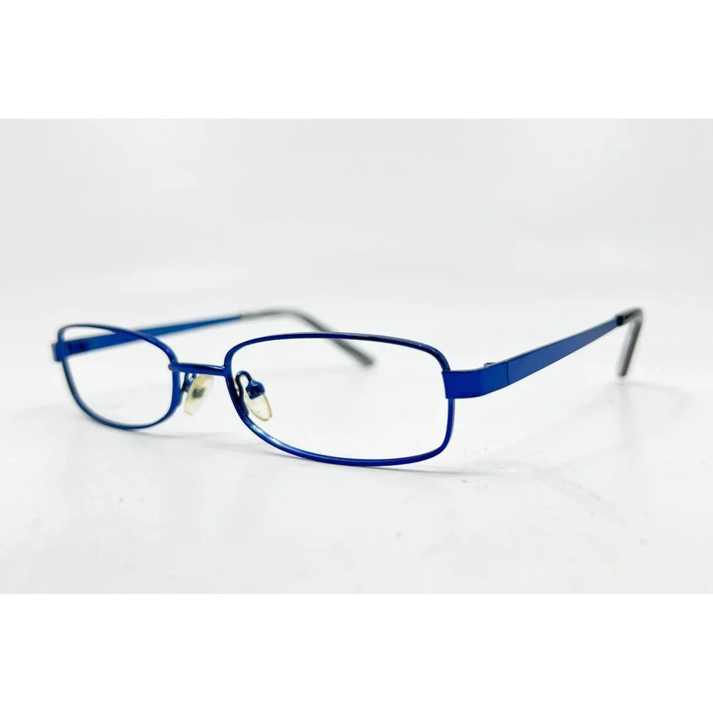 Jennifer Eyeglasses Kids Blue Rectangular Metal Frame 52-16-135
